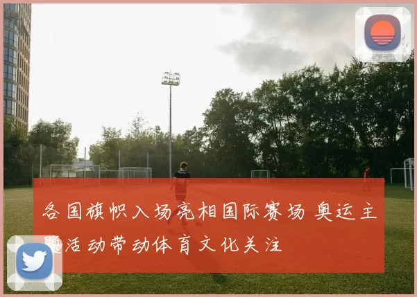 各国旗帜入场亮相国际赛场 奥运主题活动带动体育文化关注